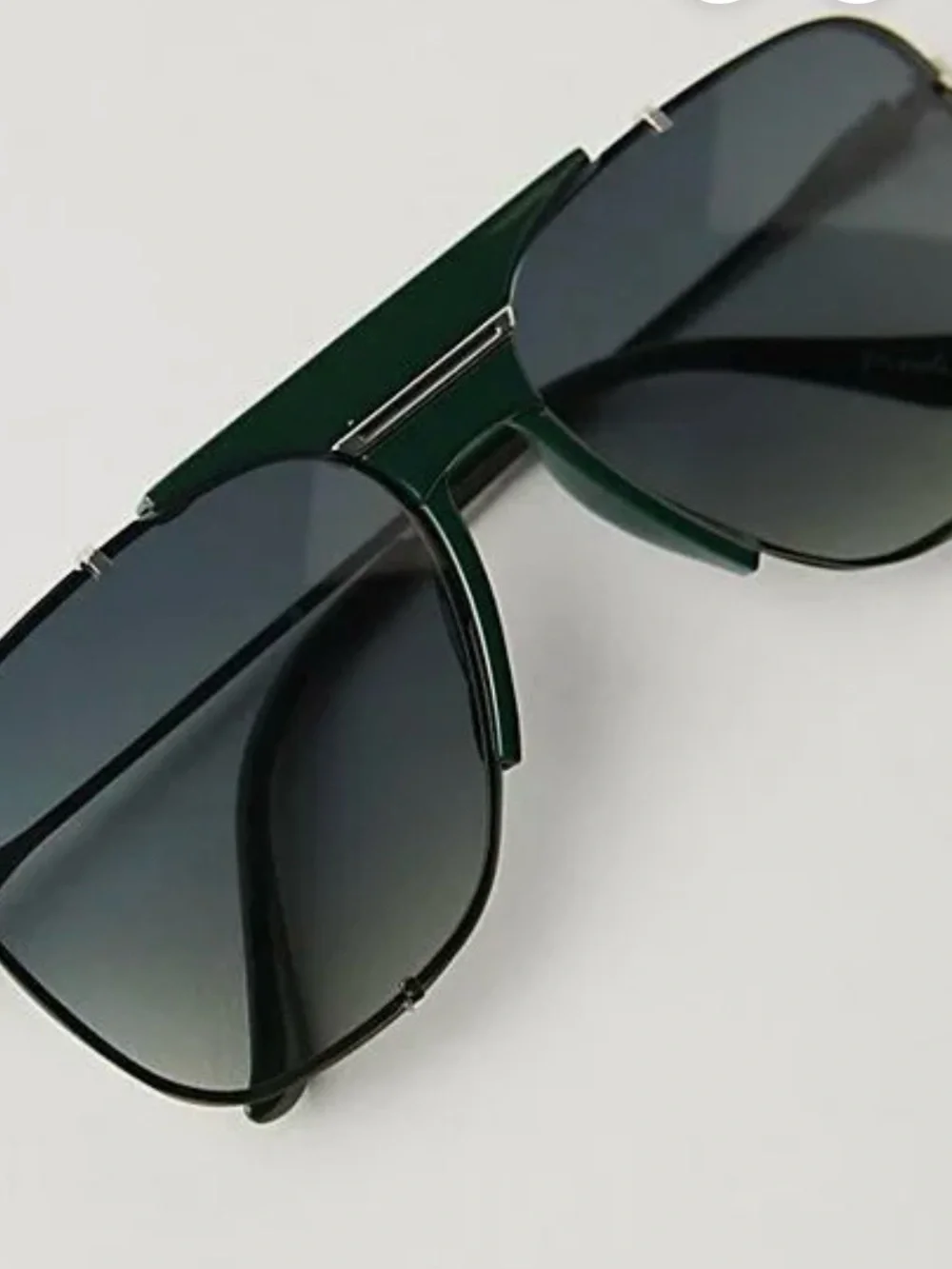 Free People Dylan Aviator sunnies in grey sunglasses